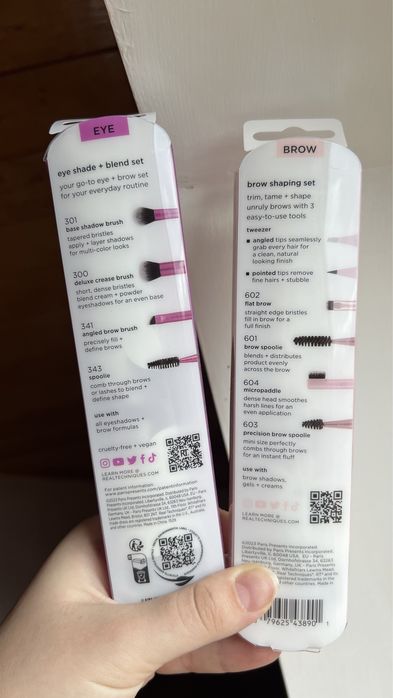 Набори кистей або поштучно Real Techniques ОРИГІНАЛ