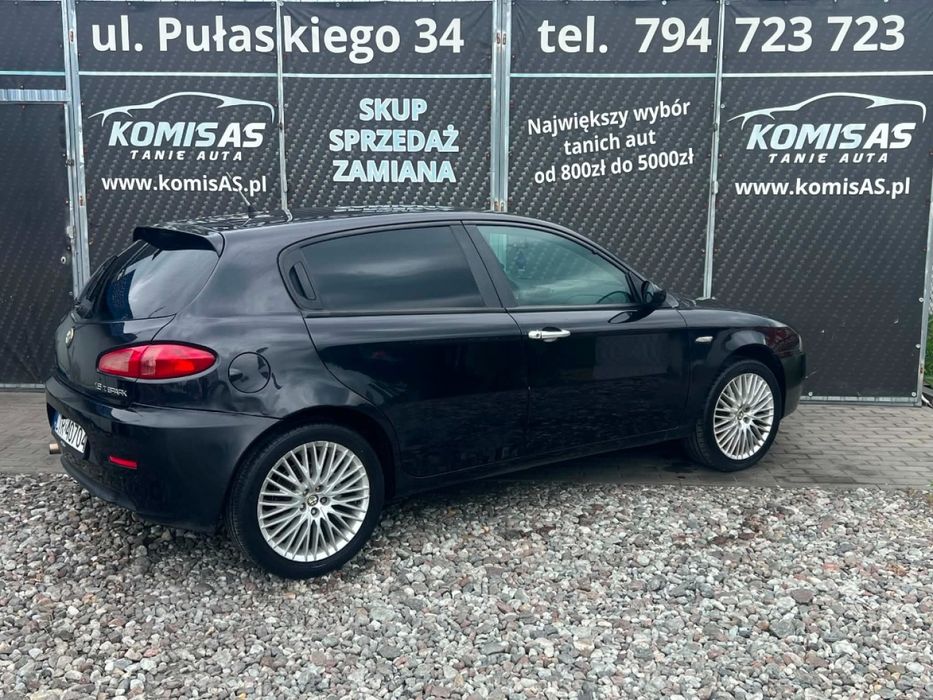 Alfa Romeo 147 1.6 + GAZ 105KM 2008r • Klimatyzacja • Radio Android • alufelgi