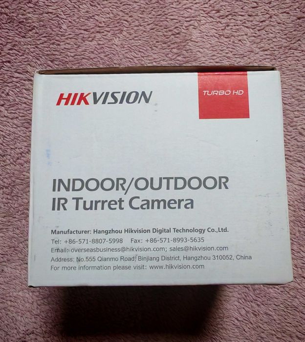 Нова Turbo HD камера Hikvision DS-2CE56D0T-IRPF (2.8мм) 2Мп