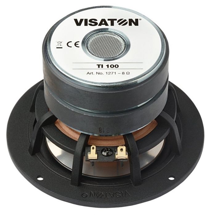 2 High-End Hi-Fi Speakers Visaton Ti 100, Brand New in Box64309994443009122