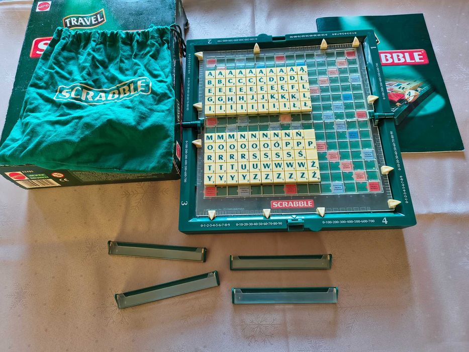 Scrabble Travel, Mattel, polska wersja