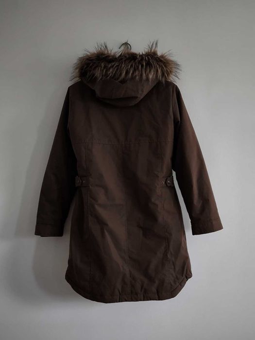 Kurtka Płaszcz Giga DX by Killtec jak NOWA S/36 Parka Zimowa Brązowa