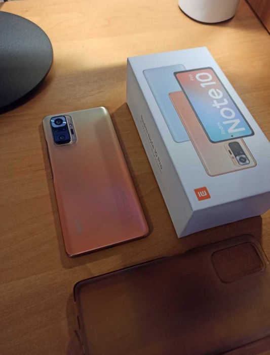 Мобильный телефон Xiaomi Redmi Note 10 Pro 6/128GB Bronze,идеал.