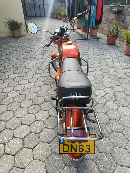 Motorizada EFS GT Zundapp 4V como nova para venda com garantia