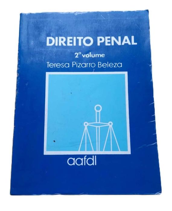 Direito Penal, 2.º Vol., de Teresa Pizarro Beleza