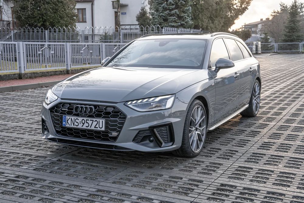 Audi A4 Avant A4 B9 2.0 TDI 190km Quattro 2 x S-line Kamery 360 Hak Panorama 19cali