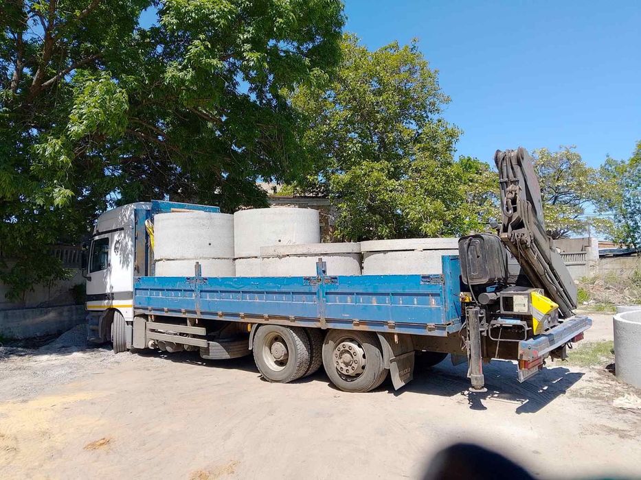 Бетонные кольца.Доставка.Монтаж.Установка.