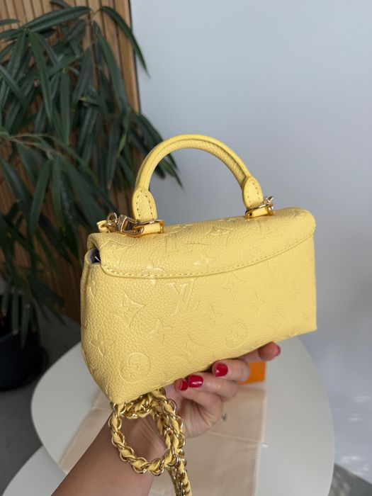 Сумка Louis Vuitton / сумочка луї віттон жовта рожева