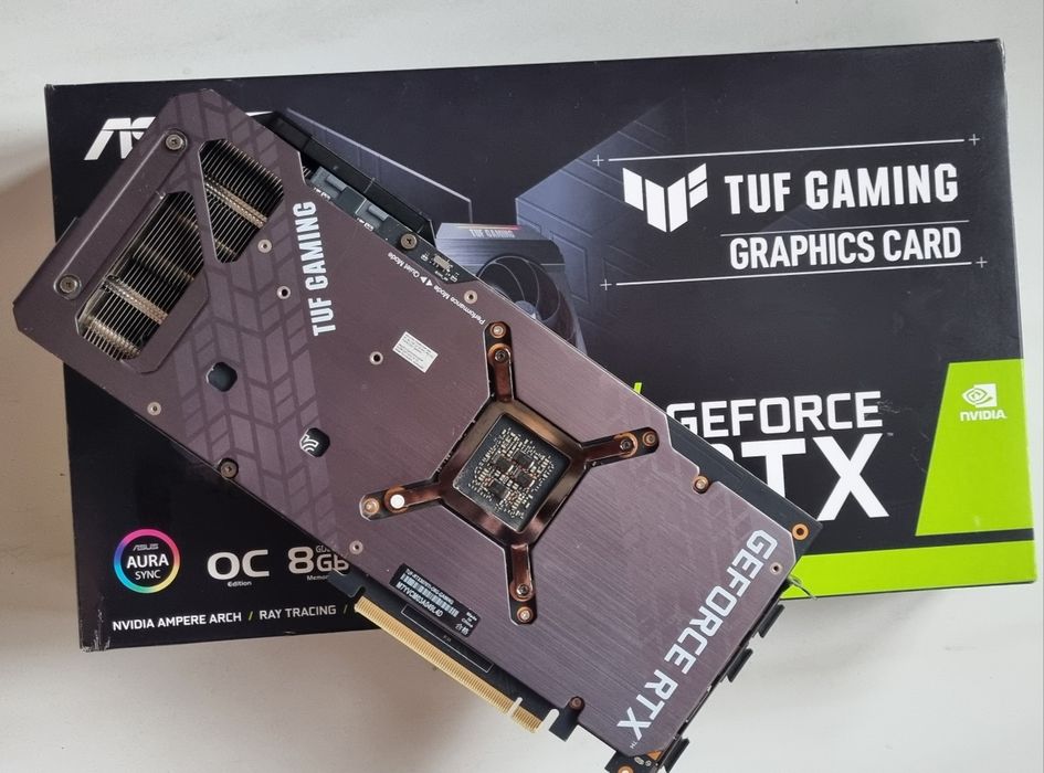 karta graficzna ASUS TUF Gaming GeForce RTX 3070 Ti OC Edition 8GB GDDR6X
