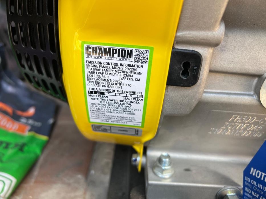 Генератор Champion 6250