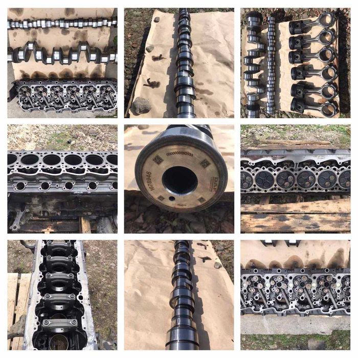 TIR Шрот фур Renault, Авторазборка тягачей, Б/У Запчасти, ДОП ФОТО