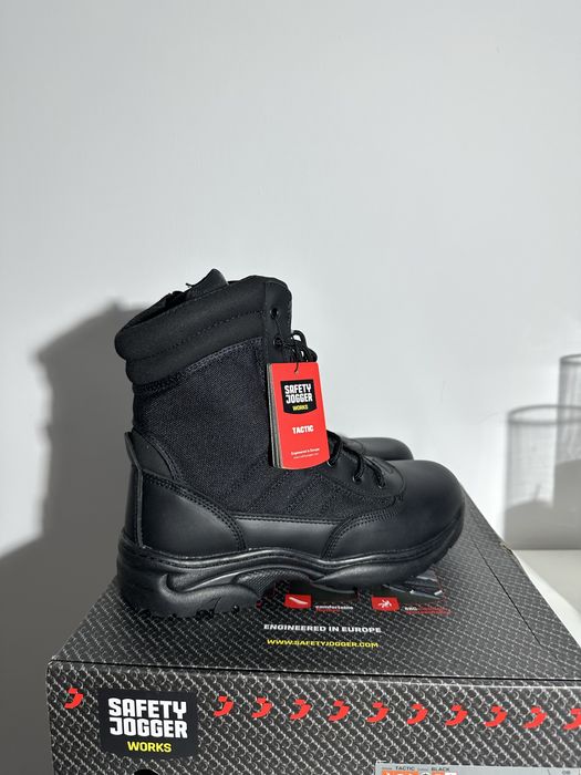 Safety Jogger Works buty do pracy trapery czarne dlugie rozmiar 44