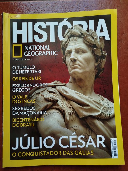 National Geographic História, números 6-10 [portes incluídos]