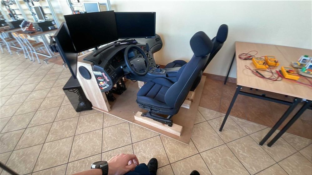 Symulator jazdy samochodem Volvo S60