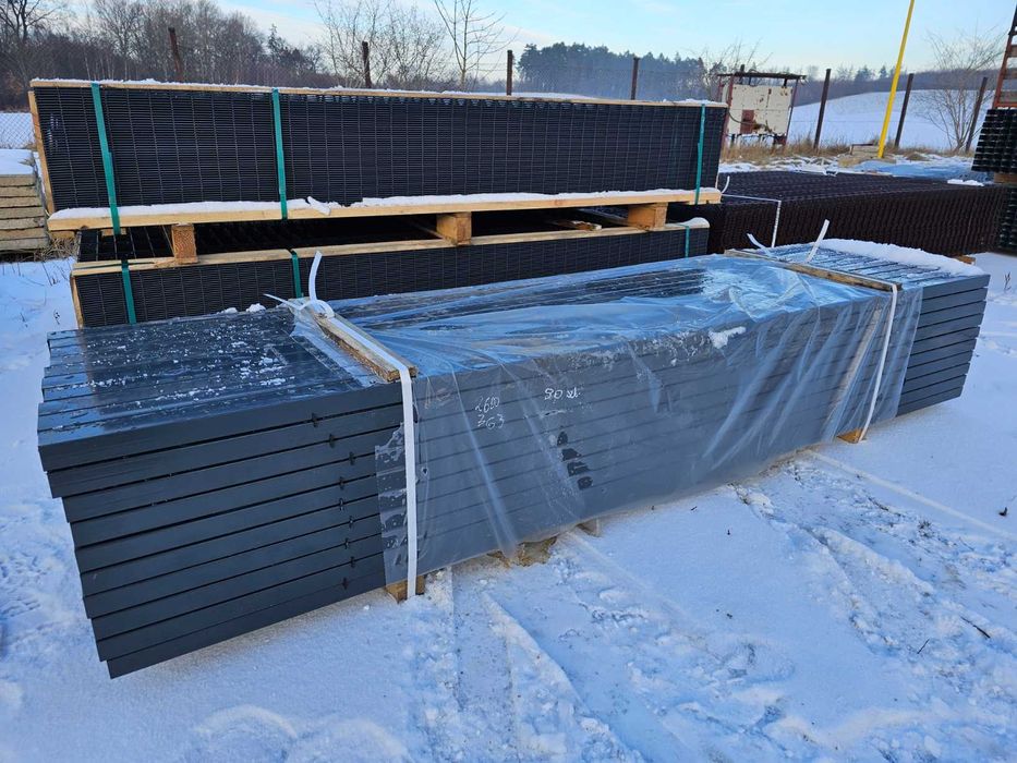 PRODUCENT Ogrodzenie panelowe 3D 2D Panel, Podmurówka