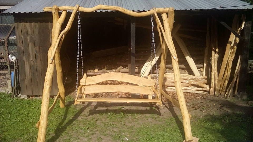 Huśtawka dębowa. Polecam!