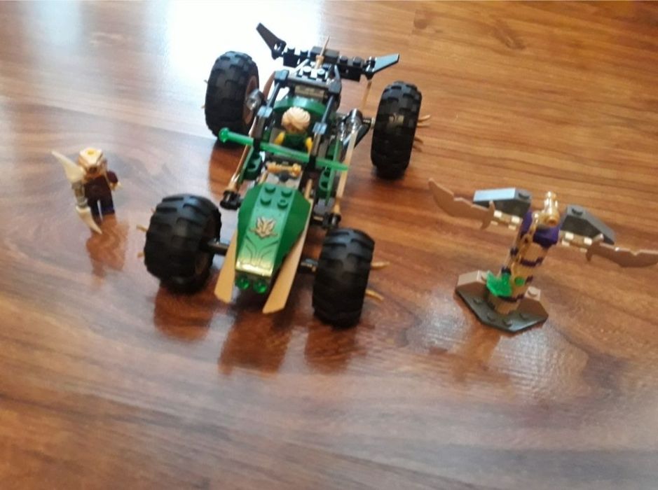 Pojazd zielonego Ninja