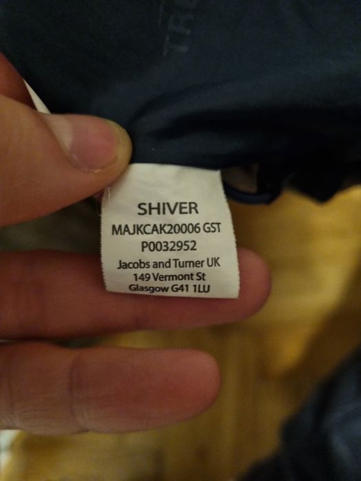 Oryginalna kurtka zimowa męska Trespass r.S