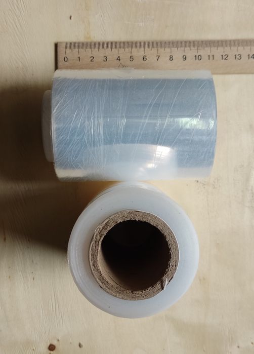 Стрейч плівка прозора 260 г 10 см 130 м 17 мк прозрачный