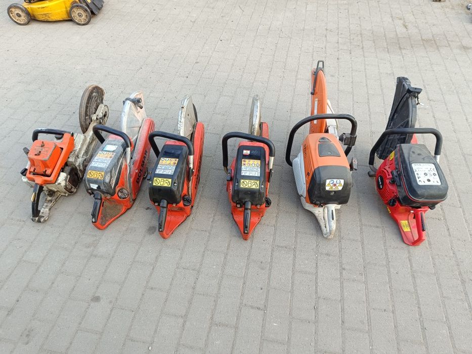 Piła przecinarka spalinowa do asfaltu betonu Stihl Husqvarna dolmar