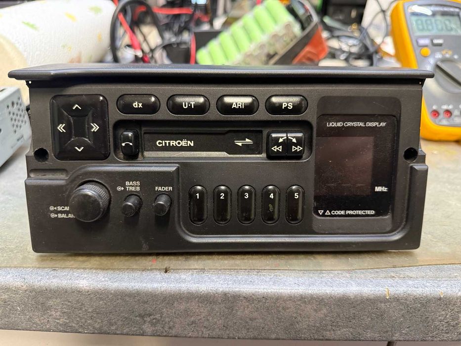 Fabryczne Radio Citroen ZX Blaupunkt PF1 Radio Retro