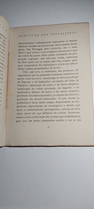 Alocução aos Socialistas - António Sérgio (1947)