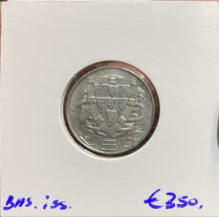 Moeda 952 - 2$50 1937 RARA