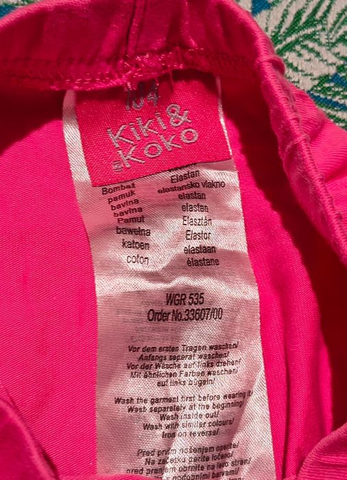 Legginsy kolarki Kiki&koko roz. 104