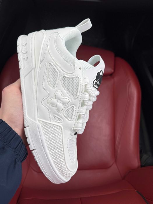 (ОПЛАТА ПІСЛЯ ОГЛЯДУ)Louis Vuitton Skate All White Луї Вітони Скейт