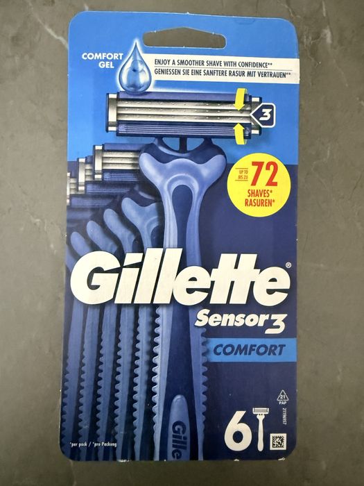 Maszynki do golenia Gillette Sensor 3