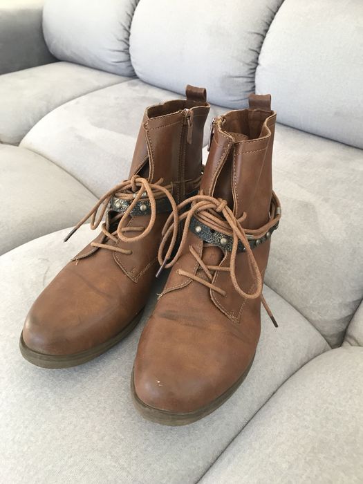 Brązowe buty 38