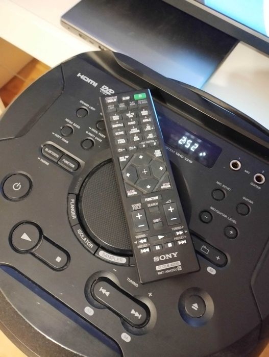 Głośnik przenośny Sony MHC-V21D bluetooth, radio, DVD/CD