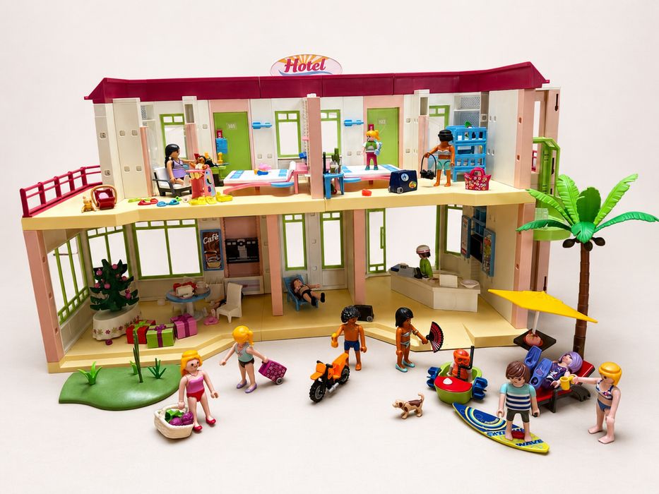 Playmobil hotel dużo dodatków