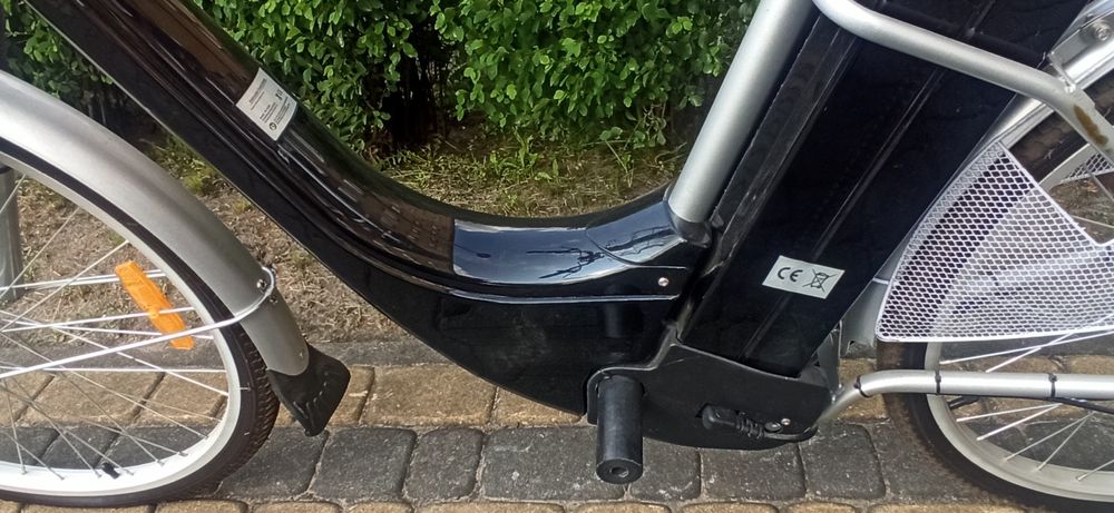 Rower elektryczny bez pedałów