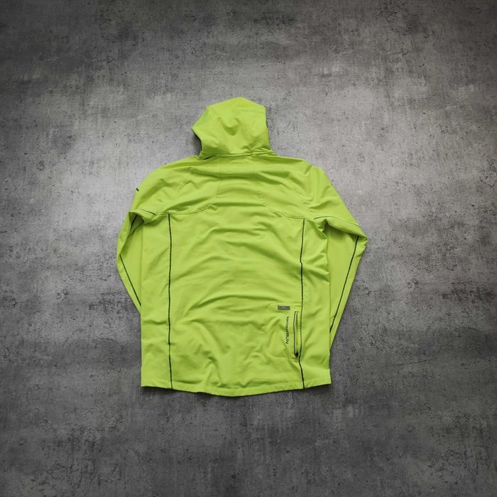 MĘSKA Bluza PREMIUM Suwak Wiatrówka z Kapturem Karrimor Run XLite Logo