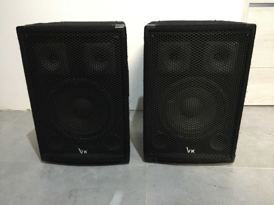 Zestaw DJ BEHRINGER MX2642 Reloop DOMINANCE 2x 360W kolumny VOICE KRAF