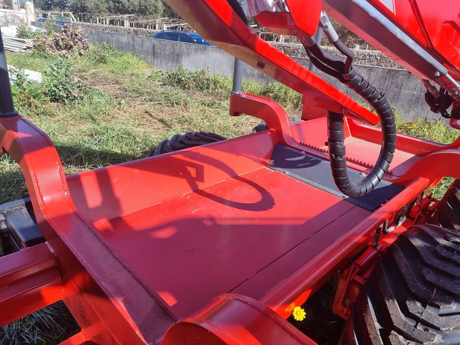 Reboque florestal 8000 kg com grua florestal 5 mt , NOVO