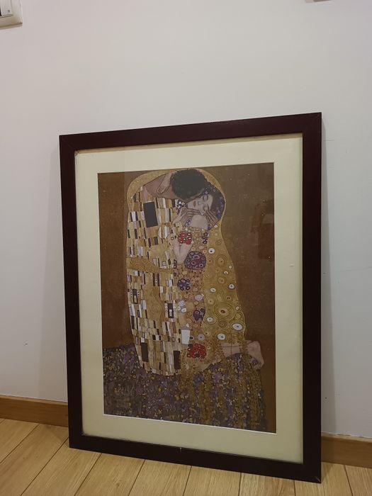 Quadro "o beijo" de  Gustav Klimt