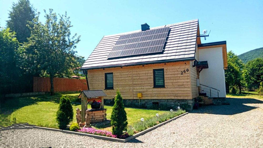 Domek na wyłączność JACUZZI BASEN GRILL widok na GÓRY obok SZCZYRKU