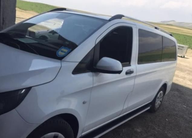 Рейлинги хром на Mercedes Vito W639 2004-2015 гг.