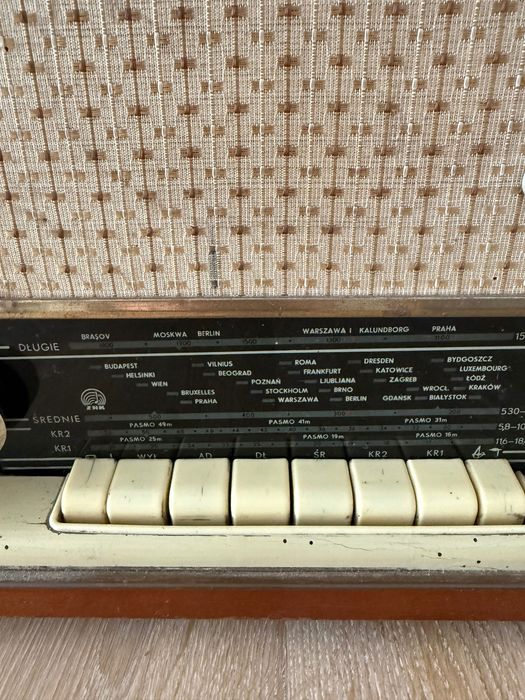 Radio lampowe Goplana z czasów PRL