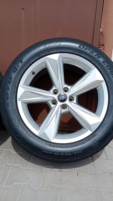 Koła Oryginalne Audi 255/55/19 Idealne Q3 Q5 Q7 Q8 A4 A6 Allroad