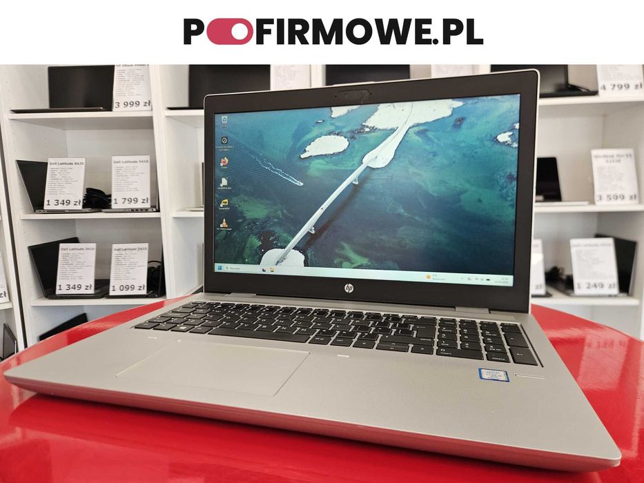 Laptop HP ProBook 650 G4 15,6" i5-8350U 16GB RAM Dysk 256GB SSD FullHD IPS Windows 11 Pro Faktura 23% Gwarancja 12 Miesięcy PoFirmowe.pl