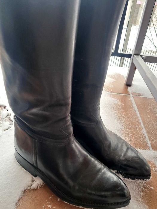 Buty niechodzone oficery ok 60 lat praca szewca