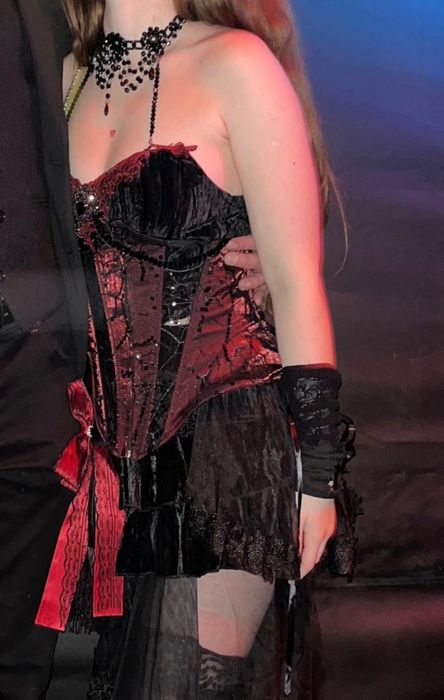 Gotycki komplet Halloween