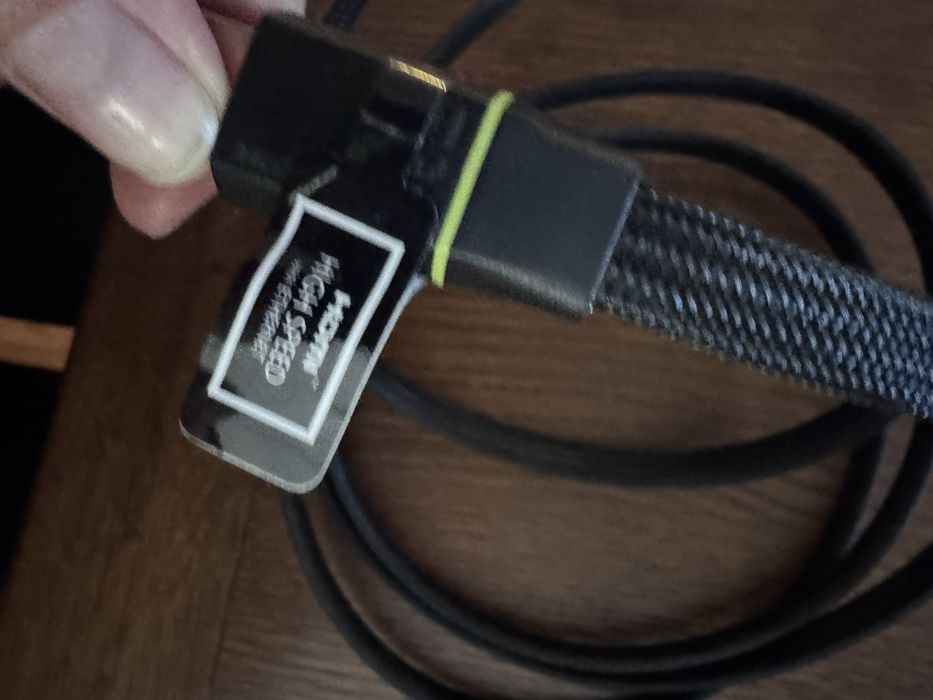 kabel HDMI, uzyty raz