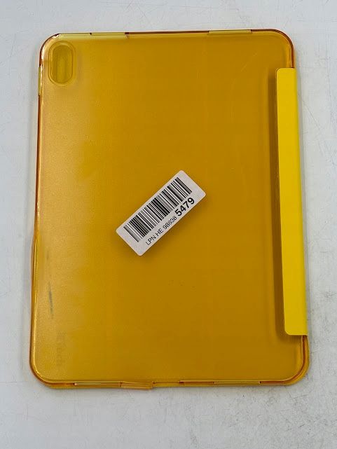 etui jetech do ipada a16 10.9" 11. gen 2022/2025 żółte smart sleep
