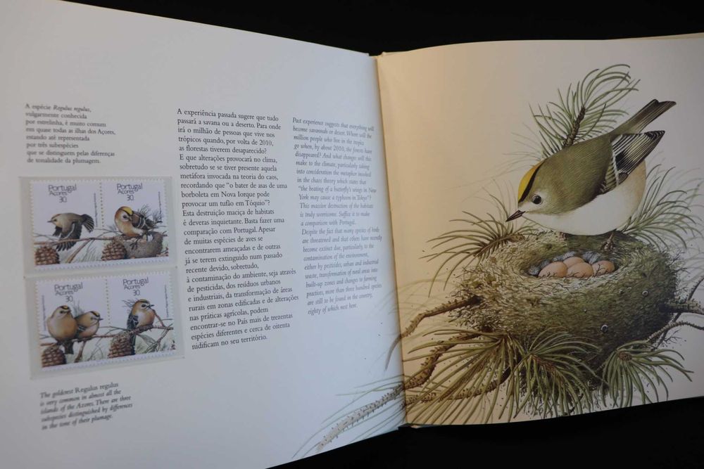 Livro dos CTT completo : "Conservação da Natureza" 39 selos