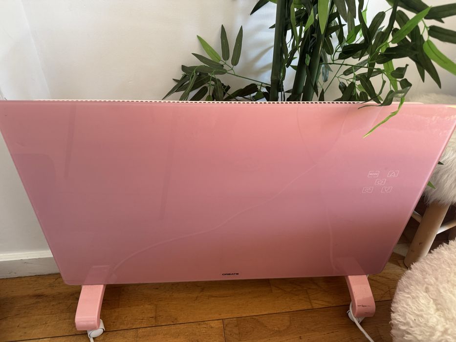 Aquecedor rosa CREATE novo
