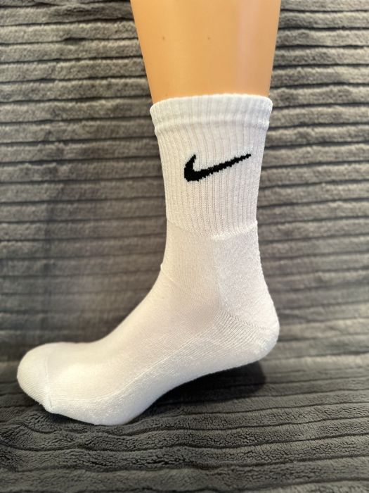 Шкарпетки високі найк nike теплі носки махра ( стопа , повна махра)